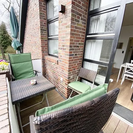 Ferien Im Wangerland - Haus Wiesenweg - 1 1og Lägenhet Horumersiel
